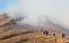 Wildfires started on Mar. 4, in Uljin, North Gyeongsang, spread to other areas including Okgye-myeon in Gangneung, Gangwon. [YONHAP]