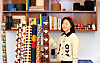 CEO Kim Jin-jin of Korea's home décor brand Kitty Bunny Pony. The brand's showroom is in Hapjeong-dong, western Seoul. [BYUN SUN-GOO]
