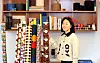 CEO Kim Jin-jin of Korea's home décor brand Kitty Bunny Pony. The brand's showroom is in Hapjeong-dong, western Seoul. [BYUN SUN-GOO]