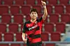 Pohang Steelers winger Lim Sang-hyub celebrates after scoring his team's second goal against Thailand's Ratchaburi FC during their AFC Champions League Group G match at Rajamangala Stadium in Bangkok on Tuesday. [AFC]
