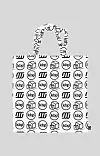 Kitty Bunny Pony’s signature fabric has logos of the home décor brand. Pouches, and bags made with the fabric are the best-selling item. [BYUN SUN-GOO]