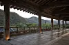 Panoramic view through the seven pillars of mandaeru, the pavilion at Byeongsan Seowon [CHA]