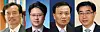 Four of the seven-member committee that will nominate the candidates to head the Corruption Investigation Office for High-Ranking Officials. From left, Kim Jong-cheol, Park Kyung-jun, Lim Jung-hyuk and Lee Heon. Kim and Park were selected by the ruling Democratic Party and Lim and Lee by the opposition People Power Party. [YONHAP]