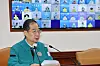 Prime Minister Han Duck-soo presides over a meeting at the Central Disaster and Safety Countermeasure Headquarters on Wednesday. [YONHAP]
