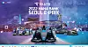 A poster promotes Hana Bank’s sponsoring of the Seoul E-Prix to be held in Jamsil, southern Seoul, starting on Aug. 13. [HANA BANK]
