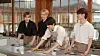 Boy band EPEX feature in a hansik tutorial clip for this year's 'K-Community Challenge.' [MINISTRY OF CULTURE, SPORTS AND TOURISM]