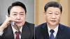 President Yoon Suk-yeol, left, and Chinese President Xi Jinping. [YONHAP]