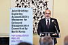 French Ambassador to Korea Philippe Lefort delivers welcoming remarks at a joint briefing condemning North Korea’s abduction of South Korean and Japanese citizens Tuesday at his residence in Seodaemun District, western Seoul. [YONHAP]