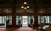 Bank employees volunteer for a thorough spring cleaning of the interior of Changdeok Palace, a Unesco heritage site, in central Seoul on Wednesday. The Cultural Heritage Administration said a “Light and Wind” event will be held from Tuesday to March 16, opening up the usually shuttered palace windows to provide ventilation and air out the rooms. [WOO SANG-JO]