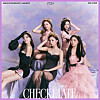 EP cover of 'Checkmate' showcasing the five members of ITZY [JYP ENTERTAINMENT]
