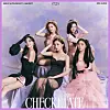 EP cover of 'Checkmate' showcasing the five members of ITZY [JYP ENTERTAINMENT]