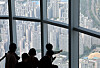 View of apartments in Seoul on Tuesday from Lotte Tower in Jamsil. [YONHAP]