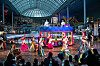 Lotte World runs a Nongak parade, a traditional instrumental form of music originating from Korea's farming communities. [LOTTE WORLD]