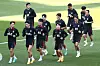 The Korean national team trains at Daejeon World Cup Stadium in Daejeon on Sunday. [NEWS1]