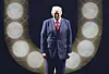 President Donald Trump arrives to speak at the 2024 Republican National Convention at Fiserv Forum in Milwaukee, Wisconsin, on July 18, 2024. [UPI/YONHAP]