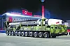 Super-sized intercontinental ballistic missiles (ICBMs) believed to be capable of striking the U.S. mainland are paraded in Pyongyang last week. [NEWS1]