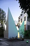 The exterior of ″Hanji House,' which is part of Chun Kwang Young's exhibition [CKY STUDIO, ALICE CLANCY]