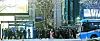 People line up at a bus station in Gangnam District, southern Seoul on Jan.12 [NEWS1]