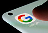 Google app is seen on a smartphone in this illustration taken, July 13, 2021. [REUTERS/YONHAP]