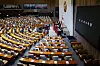 The impeachment motion against acting President Han Duck-soo is submitted to the National Assembly in Yeouido, western Seoul, on Dec. 26. [NEWS1]