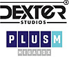The logos of Dexter Studios and Megabox JoongAng Plus M [ILGAN SPORTS]