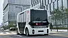 The government granted provisional approval for the trial operation of a Lotte Data Communication’s shuttle, above, in Sejong. [LOTTE GROUP]