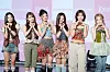Girl group Kiiras poses for photos during a showcase for the release of its first EP, “KILL MA BO$$,” at the Ilchi Art Hall in Gangnam District, southern Seoul, on June 9. [DANIELA GONZALEZ PEREZ]