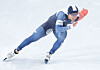 Korea’s Kim Jun-ho competes in the men’s 500-meter speed skating event at the Milan Speed Skating Stadium in Milan, Italy, on Feb. 14. [YONHAP]