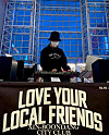 Xin-Boondang City Club held a pop-up store at the AK Plaza department store in Bundang in October last year. The brand invited DJs to play music, shown here. [XIN-BOONDANG CITY CLUB]