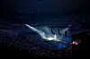 BTS performs at the Allegiant Stadium in Las Vegas on April 9. [HYBE]