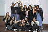 KU TALK members pose for a photo at their 'Golden Ticket to the Future' event held during this spring semester. [KU TALK]