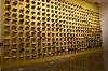 'Our Wall' consists of 364 unique sneakers lent by sneakerhead collectors, including from brands Nike, New Balance and Vans. [SEJONG CENTER FOR THE PERFORMING ARTS]