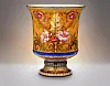 The White Porcelain ’Salamis“ Vase with Polychrome Decoration that was given to King Gojong by Marie François Sadi Carnot (1837-94), then president of France, in 1888 to celebrate the signing of the Korea-France Treaty of 1886. [NATIONAL PALACE MUSEUM OF KOREA]