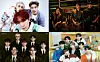 Clockwise from top left: FTIsland, CNBlue, Ampers&One and SF9 [FNC ENTERTAINMENT]