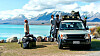 Tving’s original series “Ticketing on Two Feet” (translated), which was revealed on Jan. 20, sees celebrities go through a series of missions literally on their “own two feet” in order to give other people more airplane tickets in the South Island of New Zealand. [TVING]