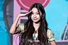 Kiiras’ Roah poses for photos during a showcase for the release of the EP, “KILL MA BO$$,” at the Ilchi Art Hall in Gangnam District, southern Seoul, on June 9. [DANIELA GONZALEZ PEREZ]
