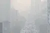 Fine dust and fog blanket are seen in Seoul's central area on Wednesday. [YONHAP]