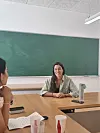 Patricia Chica, a teaching researcher at University of Malaga [INCHEON NATIONAL UNIVERSITY]