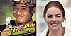 The poster of ″Save the Green Planet!,″ left, and actor Emma Stone [CJ ENM, REUTERS/YONHAP]