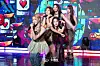 Girl group Kiiras performs the B-side track “Ziller!” during a showcase for the release of its first EP, “KILL MA BO$$,” at the Ilchi Art Hall in southern Seoul, on June 9. [DANIELA GONZALEZ PEREZ]
