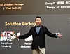 SK Group Chairman Chey Tae-won speaks durinig the CEO seminar held in Paris from Monday through Wednesday. [SK GROUP]