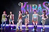 Girl group Kiiras performs the B-side track “Ziller!” during a showcase for the release of its first EP, “KILL MA BO$$,” at the Ilchi Art Hall in southern Seoul, on June 9. [DANIELA GONZALEZ PEREZ]