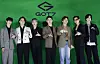 GOT7 poses during a press conference for its new EP 'GOT7' on May 23. [NEWS1]