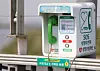 A Phone of Life on the Mapo Bridge in western Seoul, which people can use to get help [YONHAP]