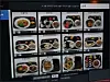 A screen shows various items on a menu at a PC bang including noodles, hoe (sashimi), sushi and fried rice. [SCREEN CAPTURE]