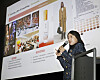 Lee Soo-jin, a research fellow at the Consumer Trend Center at Seoul National University, speaks at a forum hosted by the Korea JoongAng Daily on Thursday in western Seoul. [PARK SANG-MOON]