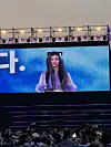 Danielle of NewJeans on the big screen. [DANIELA GONZALEZ PEREZ]
