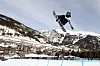 Choi Ga-on competes during the women's snowboard superpipe final on day two of the Dew Tour at Copper Mountain on Saturday in Copper Mountain, Colorado. [AFP/YONHAP]