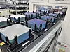 Solar cells at Hanwha Solutions' factory in Jincheon, North Chungcheong [SHIN HA-NEE]