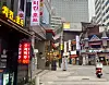 Chicken restuarant in Myeong-dong, Seoul on Aug. 13. [KIM HONG-JOON]